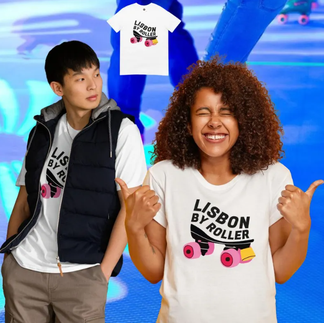 T-Shirt Softstyle Unisex — Lisbon by Roller